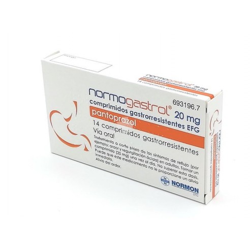 Normogastrol 20 mg 14 comprimidos...
