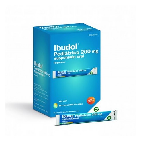 Ibudol Pediátrico 200 mG 20 Sobres...