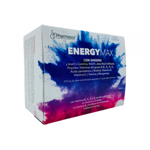 Energy Max nueva fórmula 20 viales 15ml