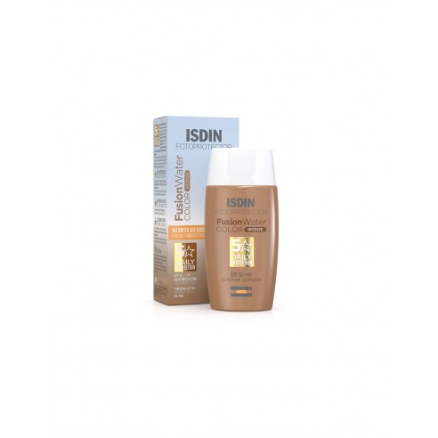 Isdin Fusion water Color bronce SPF...