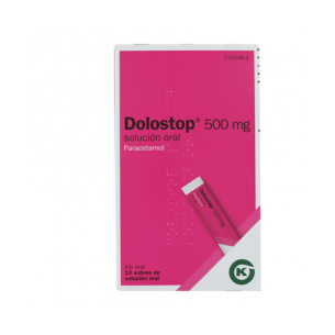 Dolostop 500 mg 10 sobres...