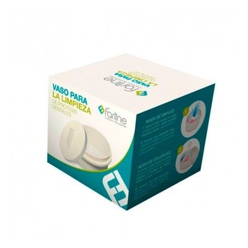 Farline vaso limpieza prótesis