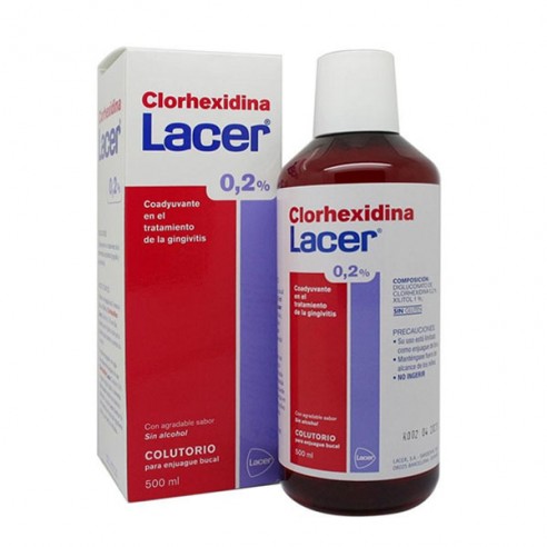 Lacer Clorhexidina Colutorio 0,2% 500 ml