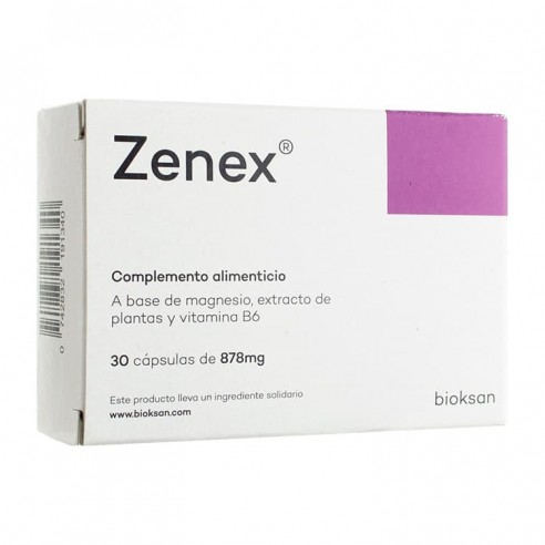 Zenex 30 cápsulas. Estrés e insomnio