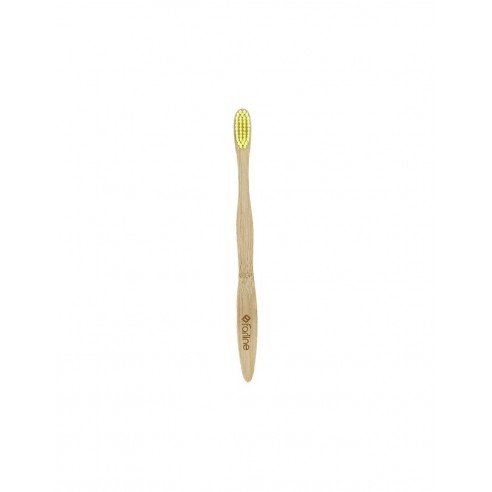 Farline Cepillo dental Bambú | Amarillo