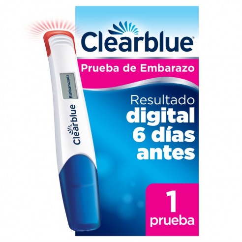Clearblue prueba de embarazo...