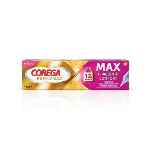 Corega max fijación + confort sin...