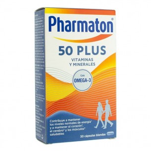 Pharmaton 50 Plus 60 cápsulas