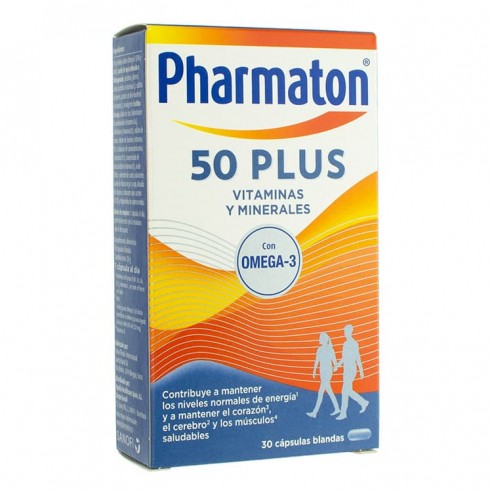Pharmaton 50 Plus 60 cápsulas