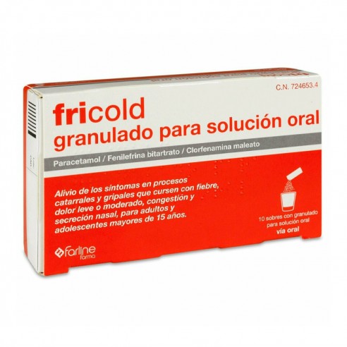 Fricold 10 Sobres | Anticatarral