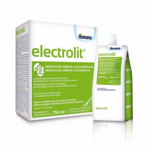 Electrolit líquido 3 envases 250 mL...