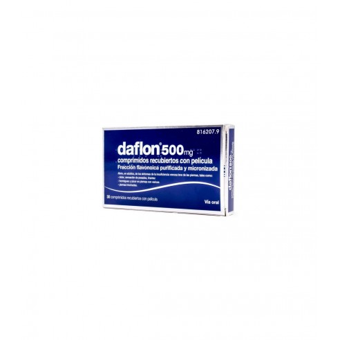 Daflon 500 mg 30 comprimidos recubiertos