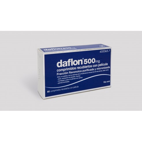 Daflon 500 mg 60 comprimidos recubiertos