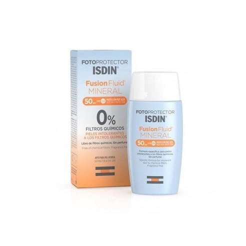 Isdin Fusión Fluid Mineral SPF50+ 50 ml