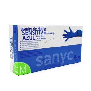 Guantes Nitrilo Sanyc  T M...