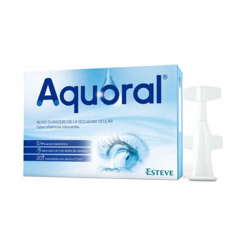 Aquoral Gotas humectantes con ácido...