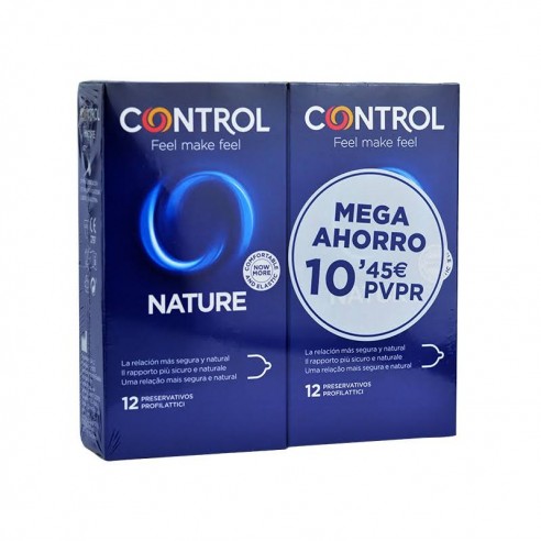 Control Nature 12+12 preservativos...