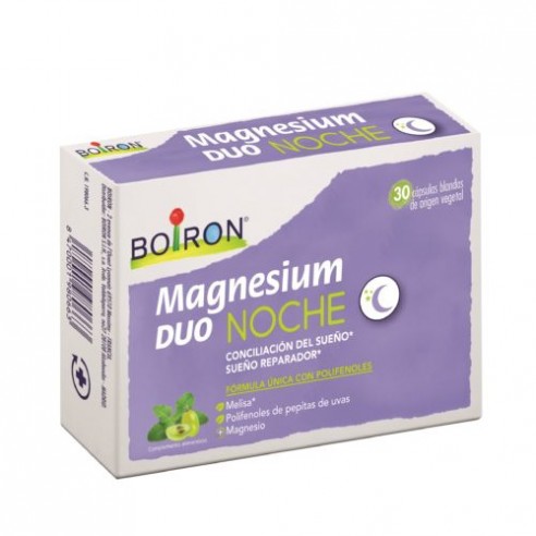 Boiron Magnesium Duo Noche 30 cápsulas
