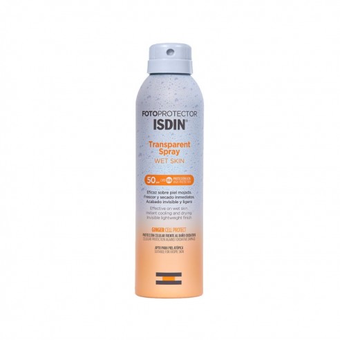 Isdin Spray Transparent Wet skin SPF 50