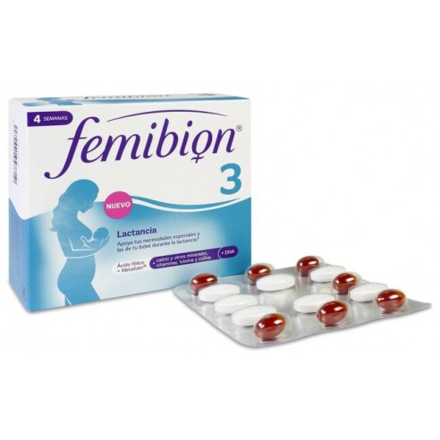 Femibion 3  28 comprimidos + 28 cápsulas