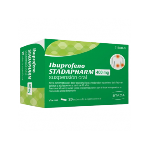 Ibuprofeno Stadapharm 400 mg 20...