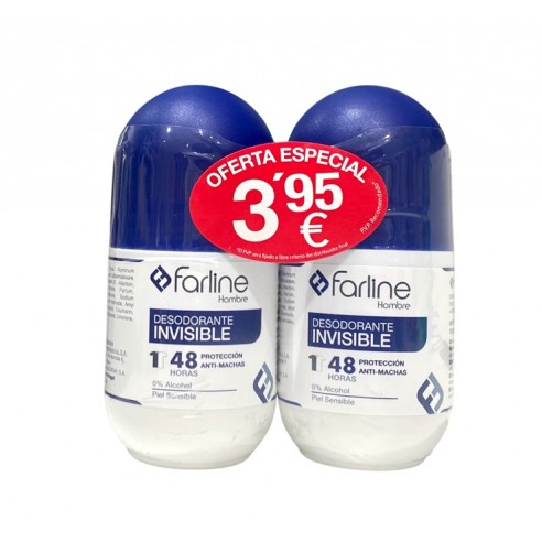 Farline Duplo Desodorante Hombre roll on