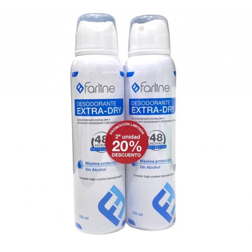 Farline Duplo Desodorante Extra-Dry...