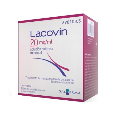 Lacovin 20 mg/mL 4 frascos 60 ml