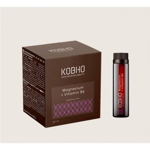 Kobho Magnesium + Vitamina B6 20 viales