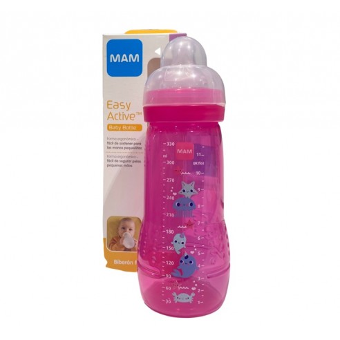 Mam biberon baby bottle 330 ml Rosa