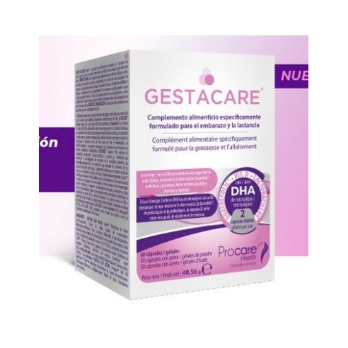 Gestacare 60 cápsulas