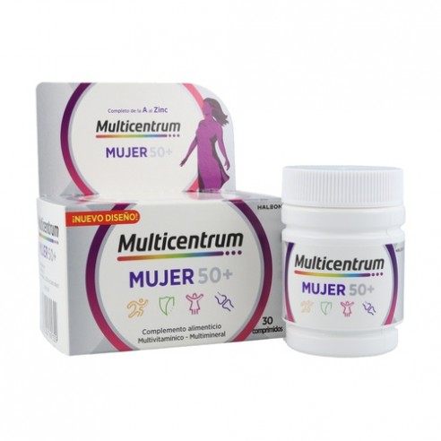 Multicentrum Mujer 50+ 30 comprimidos