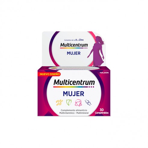 Multicentrum Mujer 30 comprimidos