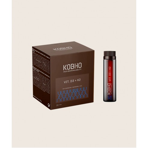 Kobho Vitamina D3 + K2  20 viales