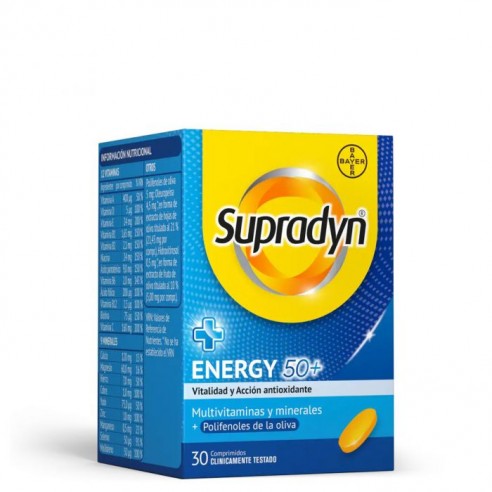 Supradyn Energy 50+ 30 comprimidos