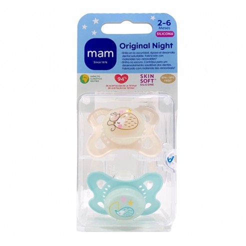 Mam Chupete Silicona Original Night...