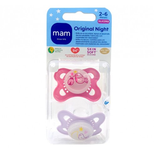 Mam Chupete Silicona Original Night...