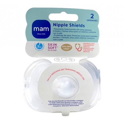 Mam Pezonera Silicona Talla M Pack Doble
