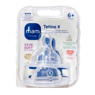 Mam tetina silicona nºx +6...