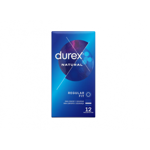 Durex Natural Plus Preservativos 12 unid
