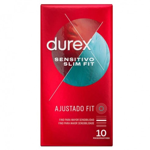 Durex Senstivo Slim Fit 10 preservativos