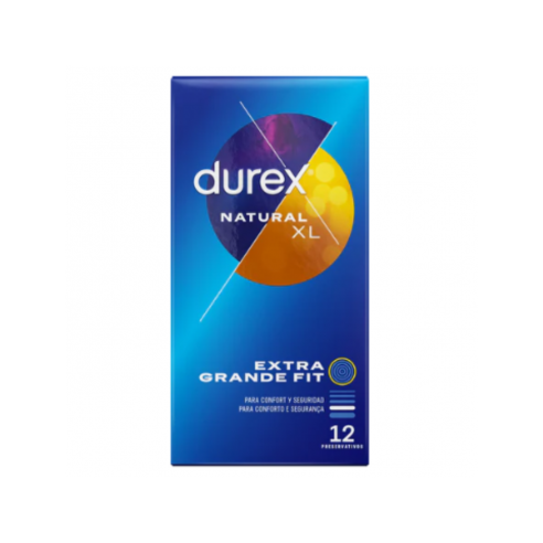 Durex Natural XL Preservativos 12...