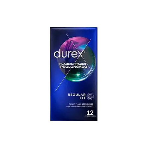 Durex Placer Prolongado 12 preservativos