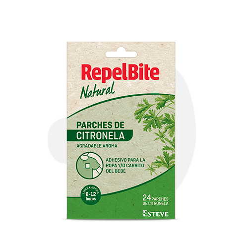 Repel Bite Natural Parches Citronella...