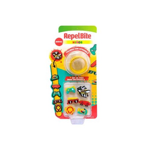 Repel Bite Niños pulsera Citronella...