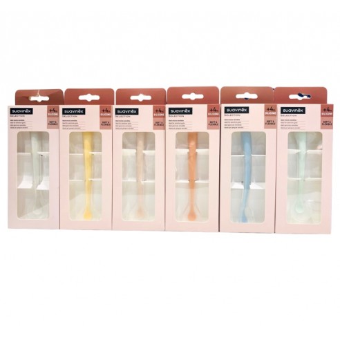 Suavinex Cuchara Silicona +4 meses