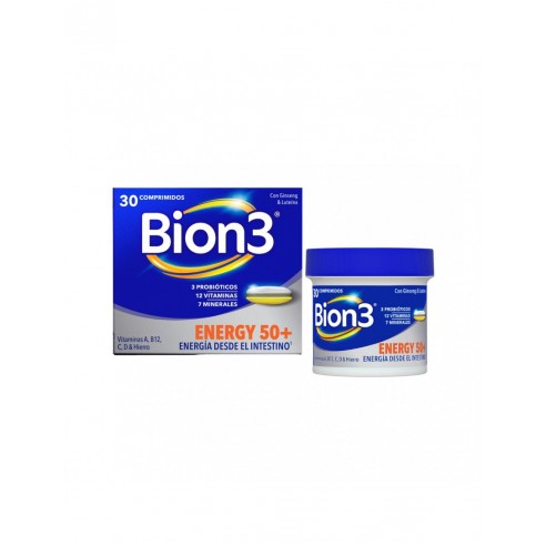Bion3 Energy 50+  30 comprimidos