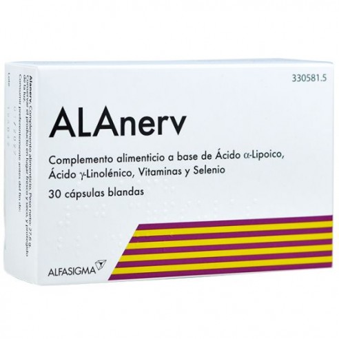 ALAnerv 30 cápsulas blandas