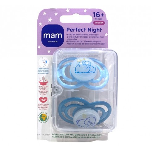 Mam Chupete Silicona Perfect Night...