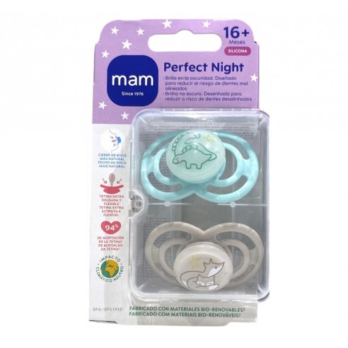 Mam Chupete Silicona Perfect Night...